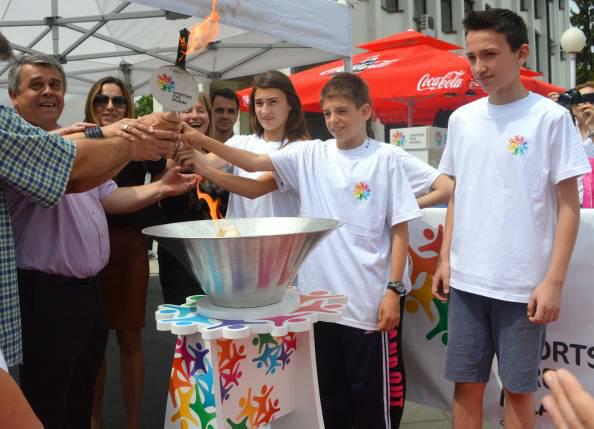Turneja radosti sportskih igara mladih 2015 u Novskoj - Coca-Cola CUP